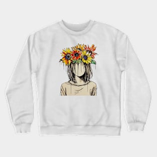 Flower girl Crewneck Sweatshirt